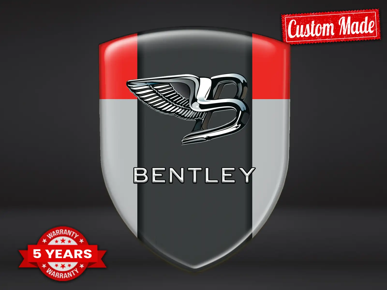 Bentley Autoembleme Robust Hochwertig Professionell